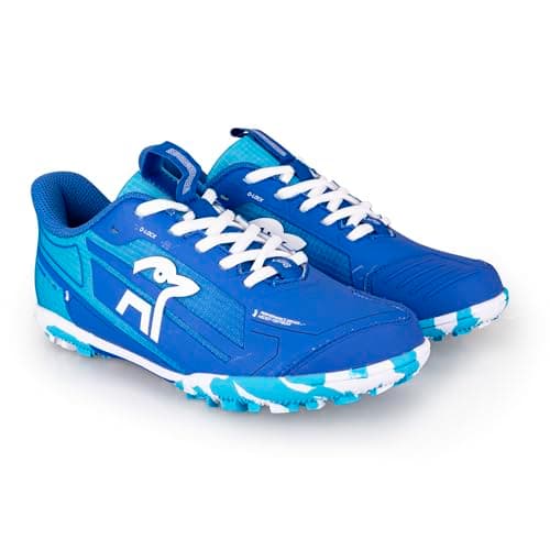 Image of Kookaburra Orbit Junior Hockey Shoe – Size 2 | Blue | Lightweight with EVA Cushioning & High-Grip Multi-Surface Outsole