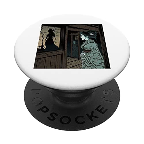 Image of Something Wicked from Japan: Ghosts, Darkest Designs PopSockets Swappable PopGrip
