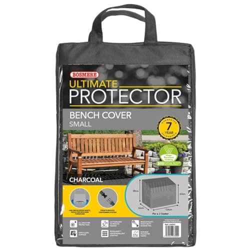 Image of Bosmere Ultimate Protector Bench Seat Cover 2 Seat Charcoal U605C