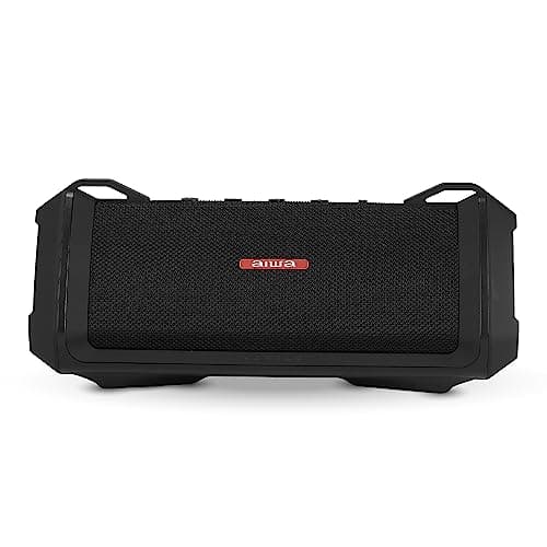 Image of AIWA Exos-3 Waterproof Bluetooth Speaker, 60W Peak Power, 20-Hour Playtime, Stereo Sound, USB-C Charging, IPX7 Waterproof, Wireless Pairing, Perfect for Outdoor Adventures