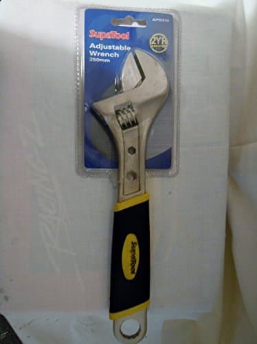 Image of SupaTool Adjustable Spanner Wrench with Power Grip 10"/250mm Heavy Duty Spanner