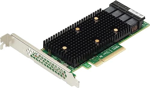 Image of BROADCOM 05-50008-00 16 Channel HBA 9400-16i Storage Controller - Multi-Colour
