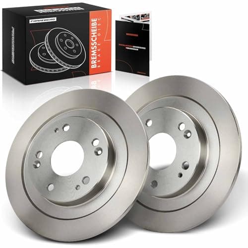 Image of Frankberg Brake Disc Set incl. 2x Discs Rear Solid Ø276mm Compatible with Civic IX FK Civic IX Tourer FK Replace# 42510TV0E01,42510TV0E00
