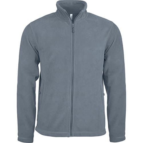 Image of Kariban Mens Full Zip Anti Pill Microfleece Jacket (S) (Convoy Grey)