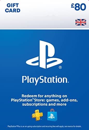 Image of PlayStation PSN Card 80 GBP Wallet Top Up | PS5/PS4 | PSN Download Code - UK account