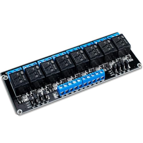 Image of Innfeeltech 1pcs DC 24V Relay Module 8 Channel Relay with Optocoupler High or Low Level Trigger Expansion Board