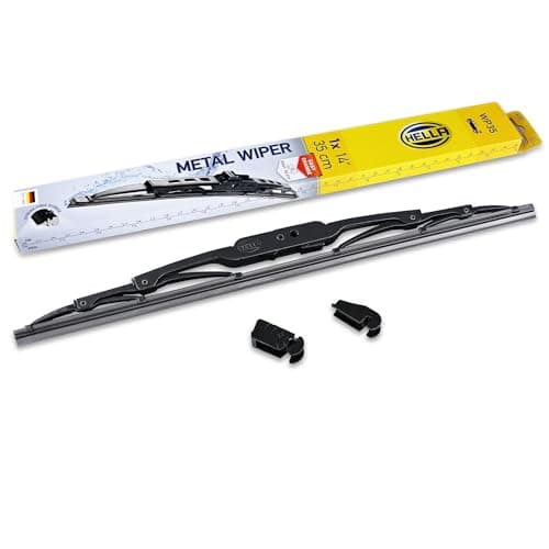 Image of HELLA 9XW 178 878-141 Metal Wiper Wiper Blade - WP35 - Bracket Wiper Blade - for Left-Hand Drive Vehicles - 14 Inch - 350 mm - Rear - Quantity: 1