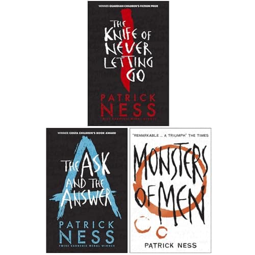 Image of Patrick Ness Chaos Walking: A Trilogy Books Set collection ( The Knife of Never Letting Go; The Ask and the Answer; Monsters of Men)