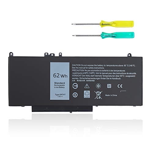 Image of 6MT4T Laptop Battery Replacement for Dell Latitude 14 E5470 5470 15 E5570 5570 Precision 15 3510 M3510 Series 07V69Y 0TXF9M 079VRK 0HK6DV TXF9M 79VRK HK6DV 7V69Y