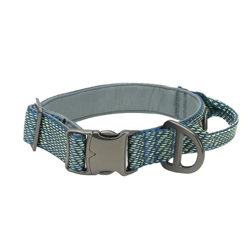 Image of Ancol Extreme+ Dog Collar With Grab Handle and Enhanced Super Strong Webbing For Greater Performance Size M-L To Fit Neck 37cm to 50cm