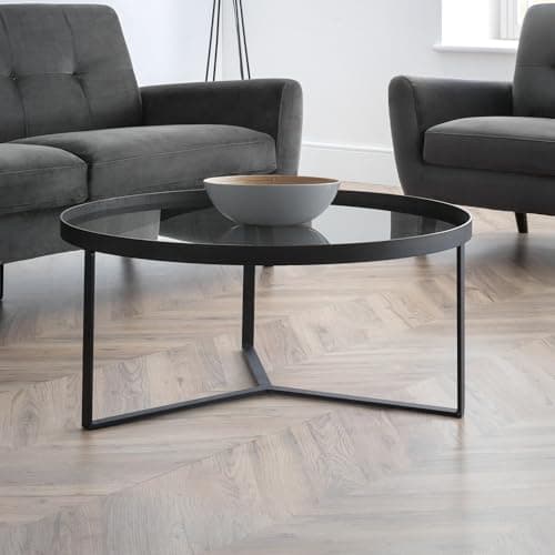 Image of Julian Bowen Loft Coffee Table, Smoked Glass