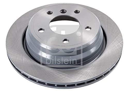 Image of febi bilstein 17162 Brake Disc Set (2 Brake Disc) rear, internally ventilated, No. of Holes 5