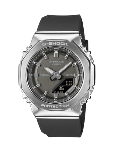 Image of Casio G-Shock Small Octagonal Analog-Digital Black Watch GMS2110-1A1