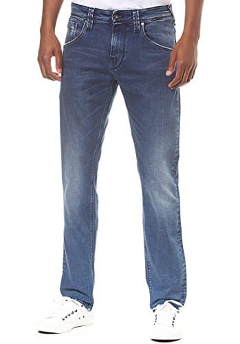 Image of Pepe Jeans Men's Zinc Skinny Jeans, Blue (Denim), W30/L32 (Manufacturer Size: 30)