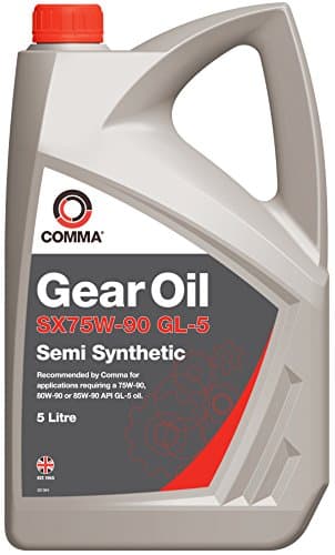 Image of Comma SX5L 5L SX75W-90 GL-5 Semi-Synthetic Gear Oil