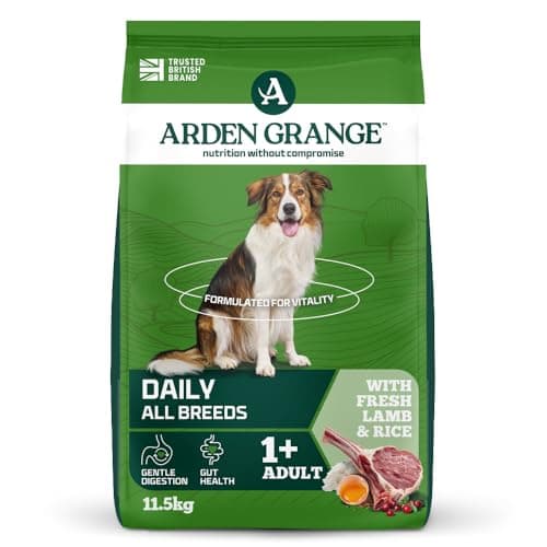 Image of Arden Grange Adult Dry Dog Food with Fresh Lamb and Rice, 11.5kg