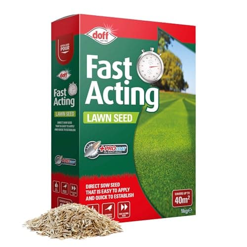 Image of Doff Fast Growing Lawn Seed with Pro-Coat 1kg