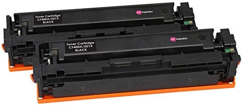 Image of Ink Inspiration 2 Black Compatible Laser Toner Cartridges Replacement for 201X CF400X HP Color LaserJet Pro MFP M277dw M277n M274n M252dw M252n | 2,800 Pages