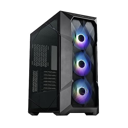 Image of Cooler Master MasterBox TD500 Mesh V2 - E-ATX Mid-Tower PC Case with Tessellated Mesh, 3 x 120mm Pre-Installed ARGB Fans, Removable Top Panel, Tempered Glass Side Panel, USB Type-C 10Gbps - Black