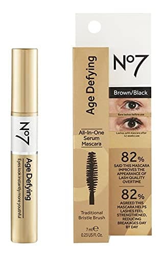 Image of No7 Age Defying All-In-One Serum Mascara 7ml Brown/Black