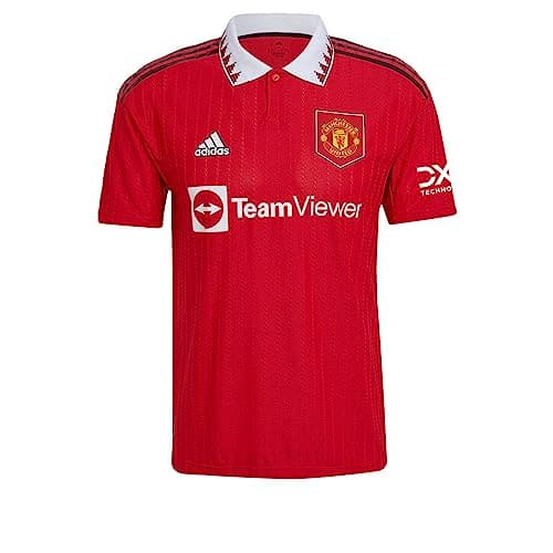 Image of adidas Men's Soccer Manchester United 22/23 Home Jersey, Red, XXL