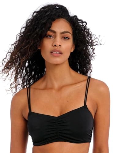 Image of Freya Women's Jewel Cove Concealed Underwire Bralette, Plain Black, 36F