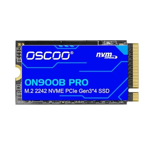 Image of OSCOO 1TB M.2 2242 PCIe Gen3x4 NVMe SSD, Up to Read 3500MB/s&Write 3000MB/s, 3D NAND Internal Solid State Drive for Ultrabooks, Laptops, Mini PCs & Embedded Systems