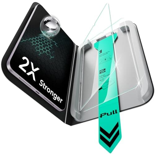 Image of ESR 2 Pack Screen Protector for iPad Mini 7 (A17 Pro), iPad Mini 7th/6th Generation(8.3 inch, 2024/2021), 9H Tempered Glass Film with UltraFit Tray, Scratch Resistant, HD Clarity, Bubble Free