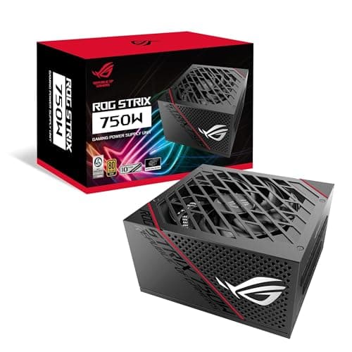 Image of ASUS ROG Strix 750W Gold Gaming Power Supply 16-Pin PCIe Cable (750 Watt, 80+ Gold Certification, Axial-Tech Fan, ATX 3.0 compatible, PCIe 5.0 compatible)