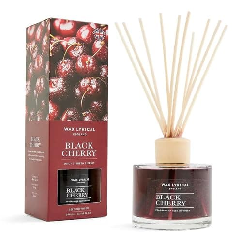 Image of WAX LYRICAL Black Cherry Scented Reed Diffuser 200ml