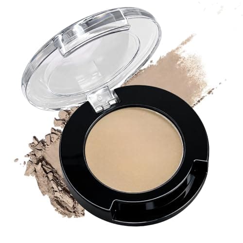Image of Matte Beige Brown Single Eyeshadow, High Silky Powder, Long-Lasting Waterproof Eye Makeup, Smooth Blendable Formula for Contouring, Under Eye Definition & Natural Smokey Looks