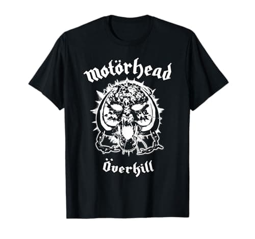 Image of Motörhead Overkill 45th Anniversary T-Shirt