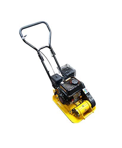 Image of RocwooD Wacker Plate Compactor Compaction 87cc Petrol Engine 12" With FREE Pad & Wheel Kit Storage Landscaping Construction Machinery Heavy Duty Asphalt Earth Sand Gravel