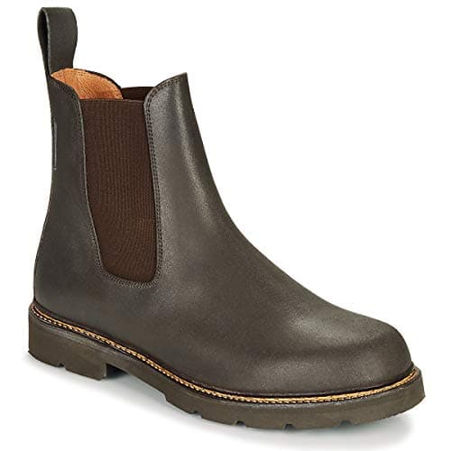 Image of Aigle Men's Quercy Chelsea Boots, Brown (Dark Brown), 8 UK