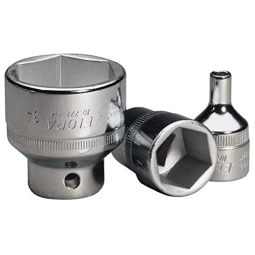 Image of Draper 15308 Elora Hexagon Socket, 19mm Ø, 1/2" Square Drive