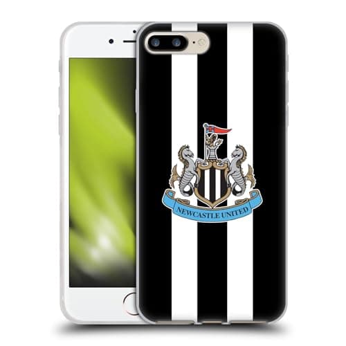Image of Head Case Designs Officially Licensed Newcastle United Football Club Home 2024/25 Crest Kit Gel Case [Military Grade] Compatible with Apple iPhone 7 Plus/iPhone 8 Plus and Compatible with MagSafe