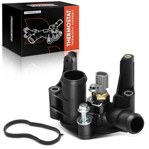 Image of Frankberg 1x thermostat Compatible with B-Max JK C-Max DM2 C-Max II DXA/CB7 DXA/CEU Ecosport Fiesta V JD JH Focus DAW DBW Focus II DA DP HCP Mondeo IV BA7 Replace# BE8Z8K556A