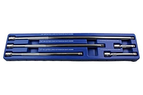 Image of US PRO 5pc 1/2 dr Extra Long Extension Bar Set 100, 150, 350, 450, 600mm 4028