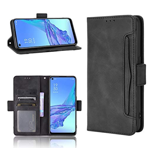 Image of BellaCase Cubot Note 20/Note 20 Pro Case [Wallet Case] [Kickstand] [Card Slots] [Magnetic Flip Cover] Compatible with Cubot Note 20/Note 20 Pro Smartphone(Black)