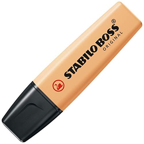Image of Highlighter - STABILO BOSS ORIGINAL Pastel - Pack of 1 - Pale Orange
