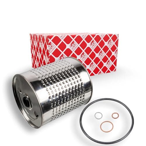 Image of febi bilstein 170928 Oil Filter with seal rings, 1 unit