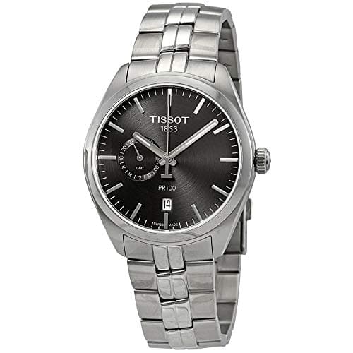 Image of Tissot PR100 DUALTIME T101.452.11.061.00 Mens Chronograph