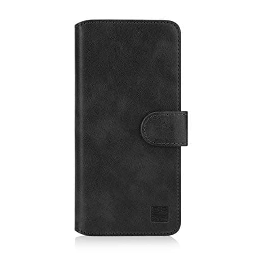 Image of 32ndShop 32nd Essential Series 2.0 - Book Wallet PU Leather Flip Case Cover For Nokia 3.2 (2019), Design With Card Slot and Magnetic Closure - Black