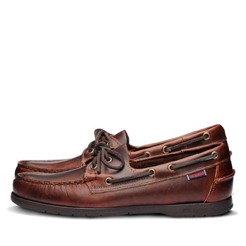Image of Sebago Endeavor, Men's Boat Shoes, Brown (Brown Oiled Waxy Lea), 10 UK (44.5 EU)