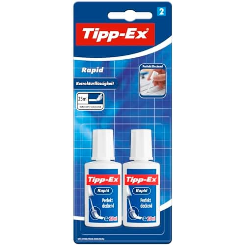 Image of Tipp-Ex Rapid Correction Fluid - 20 ml, Box of 2