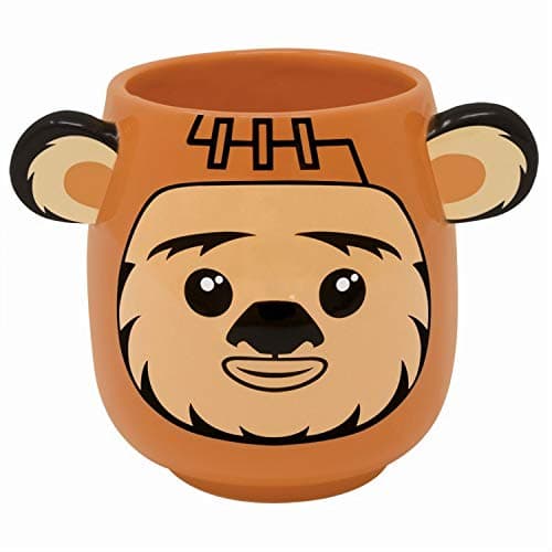 Image of Star Wars SCMG25086 15oz / 450ml 3D Ewok Ceramic Mug, 450ml