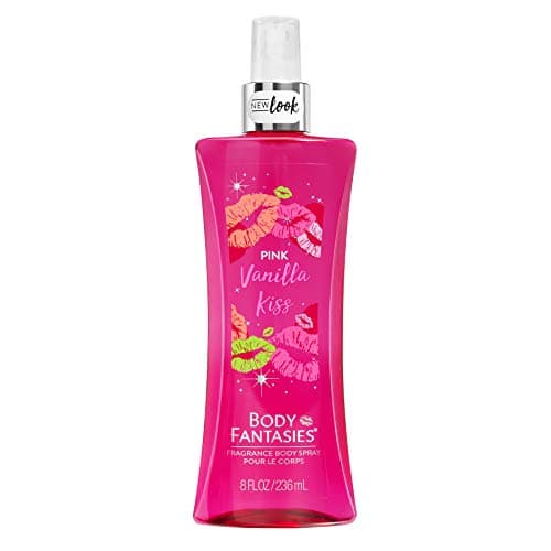 Image of Body Fantasies Pink Vanilla Kiss Body Spray 236mL