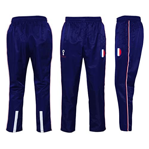 Image of France, Official Fifa 2022 Training Football Tracksuit Bottoms Track Pants, Men's S