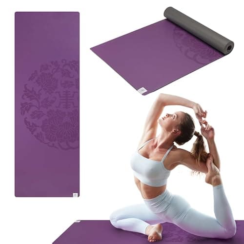 Image of Gaiam Unisex Yoga Mat, Purple, One Size