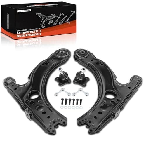 Image of Frankberg 4x Control Arm Ball Joint Assembly Front Axle Compatible with Golf IV 1J1 1.4L-2.8L 1997-2005 A3 8L1 1.6L-1.9L 1996-2003 Bo.ra 1J2 1.4L-2.8L 1998-2013 Replace# 1J0407365A